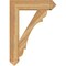 Ekena Millwork Olympic Arts & Crafts Rough Sawn Bracket, Western Red Cedar, 6"W x 30"D x 42"H BKT06X30X42OLY03RWR - alternate 2